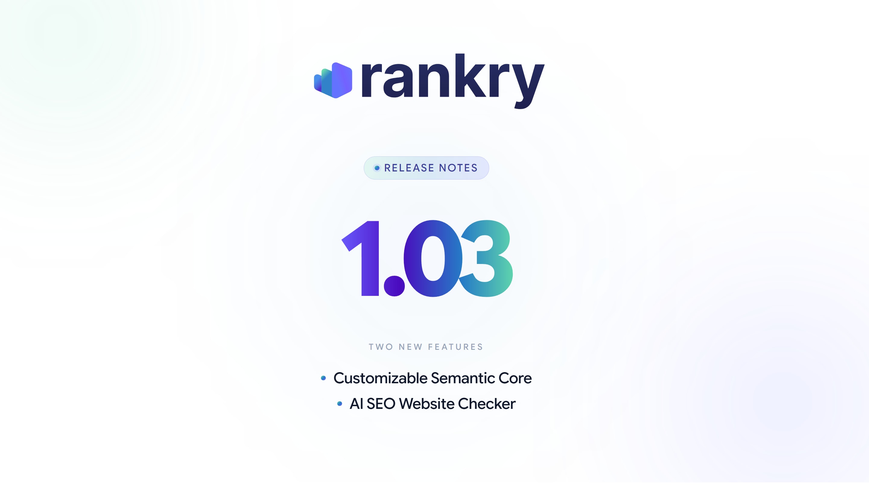Rankry 1.03: Stability, Speed, and Two New Features